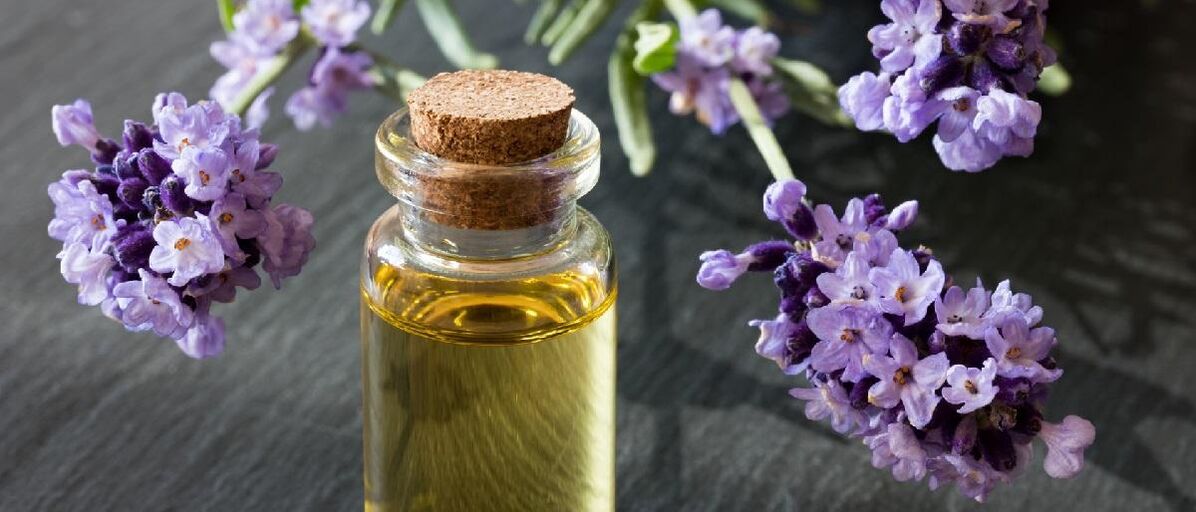 Lavendel Ueleg gëtt e schéinen Teint